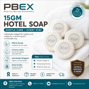 15gm Pleat Wrap Soap [Per Carton]